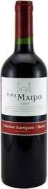 Вино красное полусухое «Vina Maipo Cabernet Sauvignon/Merlot» 2014 г.