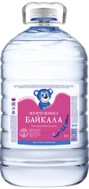 Детская вода «Жемчужинка Байкала, 5 л» пластик