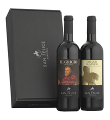 Вино красное сухое «Chianti Classico and Il Grigio» в подарочной упаковке