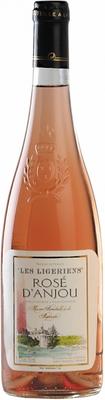 Вино розовое полусладкое «Les Ligeriens Rose d'Anjou» 2011 г.