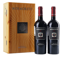 Вино красное сухое «Marchesi de' Frescobaldi Mormoreto» набор из 2-х бутылок в деревянной подарочной упаковке