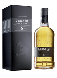 Виски шотландский «Ledaig Aged» в подарочной упаковке