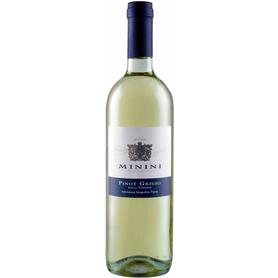 Вино белое сухое «Minini Pinot Grigio, 0.75 л» 2014 г.