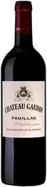 Вино красное сухое «Chateau Gaudin Pauillac» 2010 г.