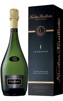 Шампанское белое брют «Nicolas Feuillatte Cuvee Speciale Millesime» 2006 г. в подарочной упаковке
