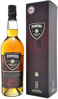 Виски «Powers John's Lane Release 12 years old» в подарочной упаковке