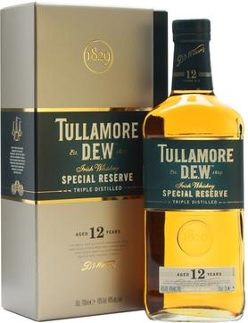 Виски ирландский «Tullamore Dew 12 years» в подарочной упаковке