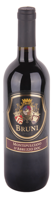 Вино красное сухое «Bruni Montepulciano d'Abruzzo» 2014 г.