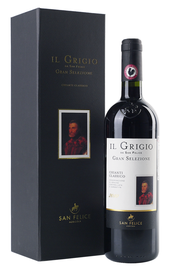 Вино красное сухое «Agricola San Felice Il Grigio Gran Selezione Chianti Classico» 2011 г. в подарочной упаковке