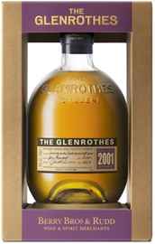 Виски шотландский «Glenrothes Single Speyside Malt» 2001 г., в подарочной упаковке