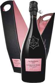 Шампанское розовое сухое «Veuve Clicquot Grande Dame Rose» 2004 г., в подарочной упаковке