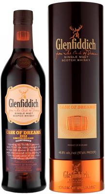 Виски шотландский «Glenfiddich Cask of Dreams» 2012, в тубе