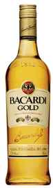 Ром «Bacardi Gold» в подарочной упаковке, в комплекте со стаканом, коктейльной ложкой и мерным стаканом