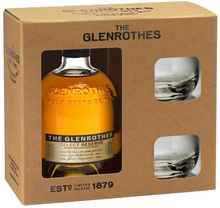 Виски шотландский «Glenrothes Single Speyside Malt Select Reserve» в подарочной упаковке + 2 стакана