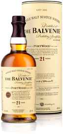 Виски шотландский «Balvenie PortWood 21 Years Old» в тубе