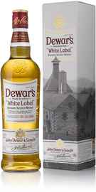 Виски шотландский «Dewar's White Label» в подарочной упаковке