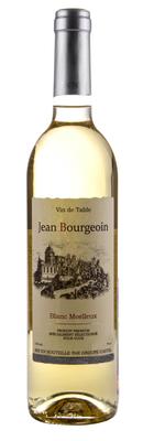 Вино столовое белое полусладкое «Jean Bourgeoin» производится под контролем Castel Freres SAS