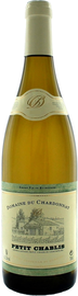 Вино белое сухое «Domaine du Chardonnay Petit Chablis» 2014 г.