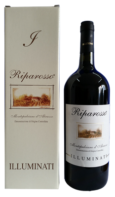 Вино красное сухое «Montepulciano d'Abruzzo Riparosso» 2013 г. в подарочной упаковке.