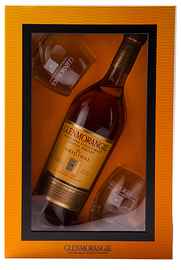 Виски шотландский «Glenmorangie The Original» в подарочной упаковке в наборе с двумя бокалам