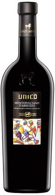 Вино красное полусухое «Unico Montepulciano d'Abruzzo» 2013 г.