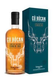 Виски шотландский «Cu Bocan Virgin Oak» в подарочной упаковке