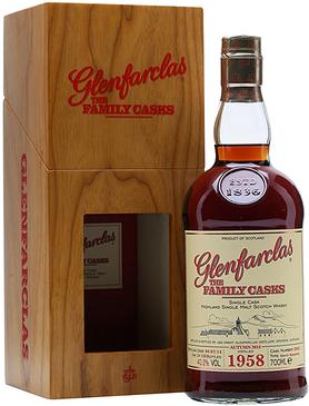 Виски шотландский «Glenfarclas 1958 Family Casks»