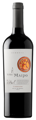 Вино красное сухое «Vitral Carmener Reserva» 2014 г.