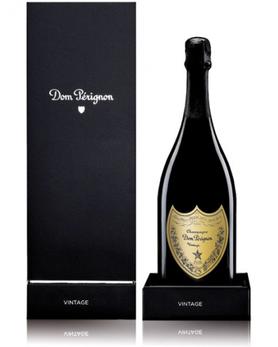 Вино игристое белое брют «Dom Perignon Vintage» 2002 г. в деревянной коробке
