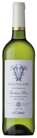 Вино белое сухое «Volontaire Blanc» 2014 г.