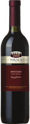 Вино красное сухое «Nikala 1862 Mukuzani» 2013 г.