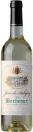 Вино белое сухое «Jean de Saligny Bordeaux Blanc» 2014 г.
