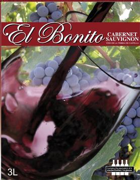 Вино красное сухое «El Bonito Cabernet Sauvignon» 2014 г.