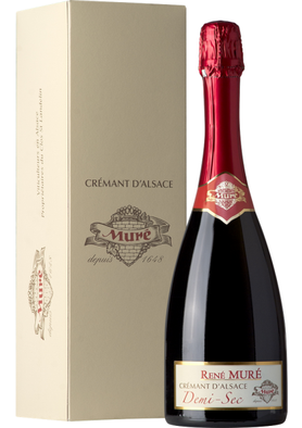 Вино игристое белое сухое «Cremant d' Alsace Cuvee Prestige Brut» в подарочной упаковке