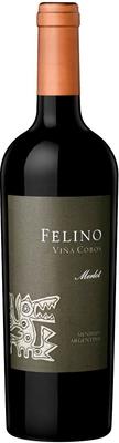 Вино красное сухое «Felino Merlot» 2012 г.