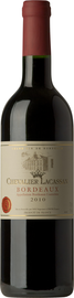 Вино красное сухое «Chevalier Lacassan Bordeaux Rouge» 2013 г.
