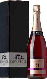 Вино игристое розовое брют «Cava Rosado Brut» в подарочной упаковке