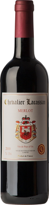 Вино красное сухое «Chevalier Lacassan Merlot» 2011 г.