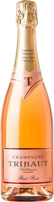Шампанское розовое сухое «Tribaut Brut Rose, 0.375 л»