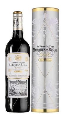 Вино красное сухое Herederos del Marques de Riscal Reserva, 0.75 л 2020, п/у