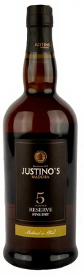 Мадера Justino s 5 Years Old Fine Dry Reserve, 0.75 л