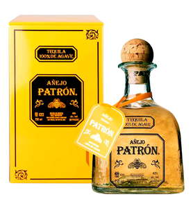 Текила «Patron Spirits Gran Patron Burdeos Anejo» в металлической подарочной упаковке
