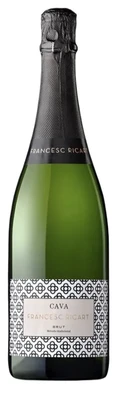 Вино игристое белое брют Francesc Ricart Brut Cava, 0.75 л