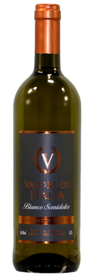 Вино столовое белое полусладкое «Valore di Italia»