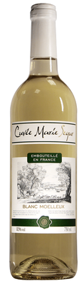 Вино столовое белое полусладкое «Cuvee Marie Segur»