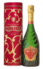 Шампанское белое брют «Tsarine Cuvee Premium Brut, 0.75 л» в подарочной упаковке