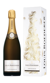 Шампанское белое полусухое «Louis Roederer Carte Blanche» в подарочной упаковке