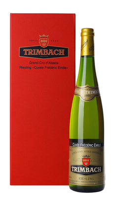 Вино белое полусухое «Trimbach Riesling Cuvee Frederic Emile» 2001 г, в подарочной упаковке