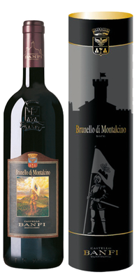 Вино красное сухое «Castello Banfi Brunello di Montalcino» 2009 г, в подарочной упаковке