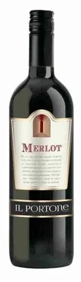 Вино красное сухое Il Portone Merlot, 0.75 л